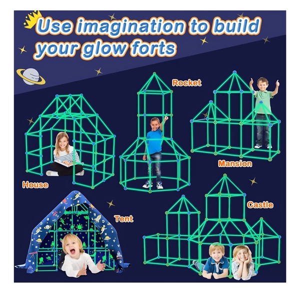 Fort Building Set - STEM - Picture 2 of 5